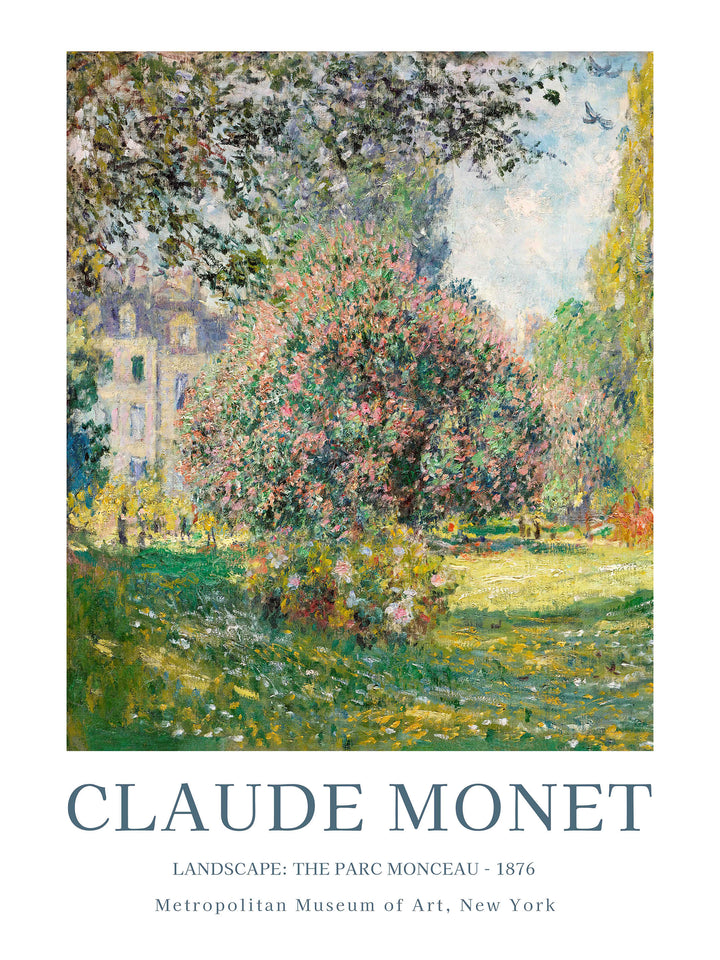 Claude Monet - The Park Monceau